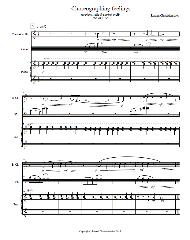 Choreographing Feelings