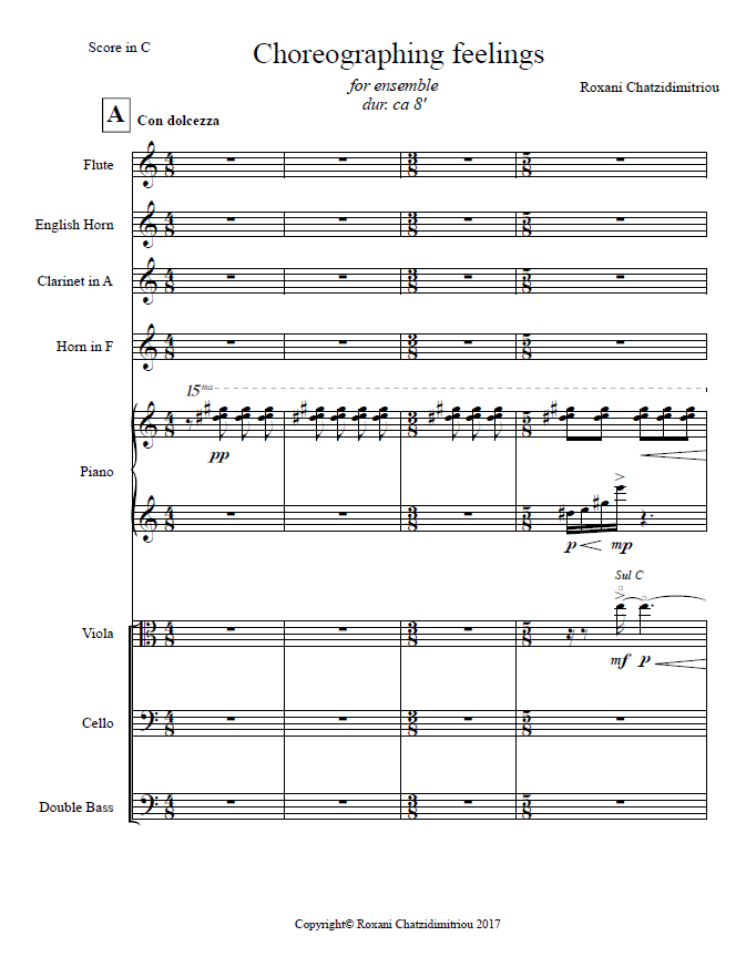 Choreographing Feelings - Page 1